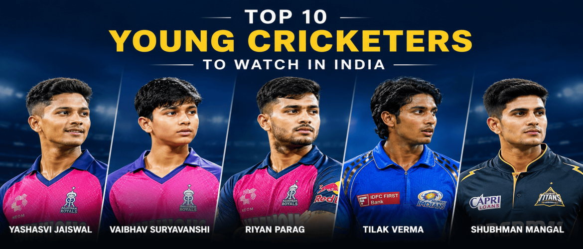 Top 10 Young Cricketers to Watch in India