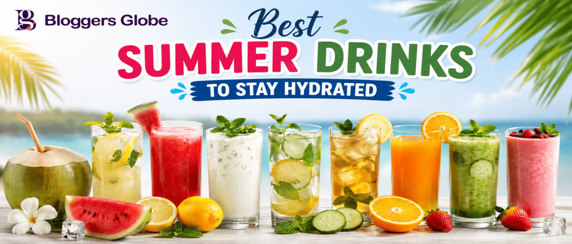 Best Summer Drinks to Stay Hydrated: 10 Refreshing Beverages for Hot Days