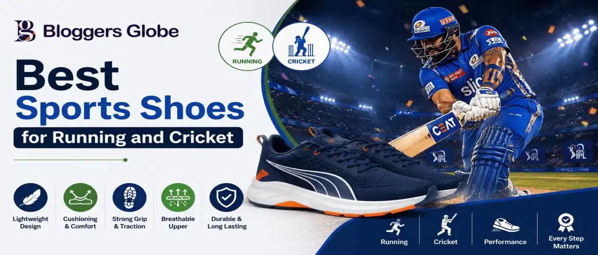 Best Sports Shoes for Running and Cricket