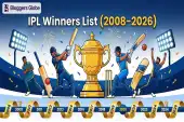 IPL Winners List from 2008 to 2026