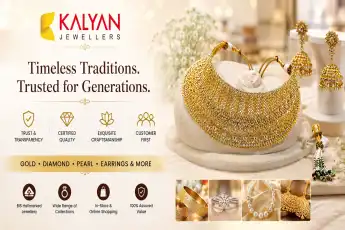 Kalyan Jewellers: Trusted Gold, Diamond, Pearl Jewellery & Earrings Collection