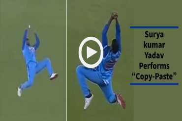 Catch Copy Paste: Sharp Surya takes 2 flying stunning catches