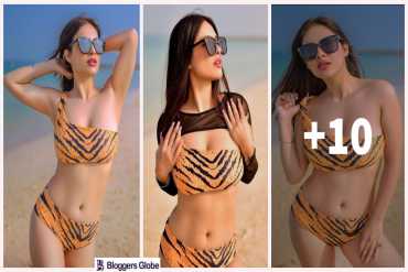 Neha Malik Turns Up The Heat in Bikini Pics at Dubai Beach