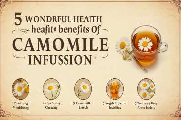 5 WONDERFUL HEALTH BENEFITS OF CAMOMILE INFUSION