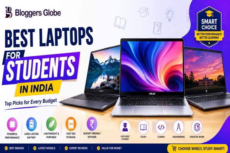 Best Laptops for Students in India (2026) – Top Budget & Premium Picks