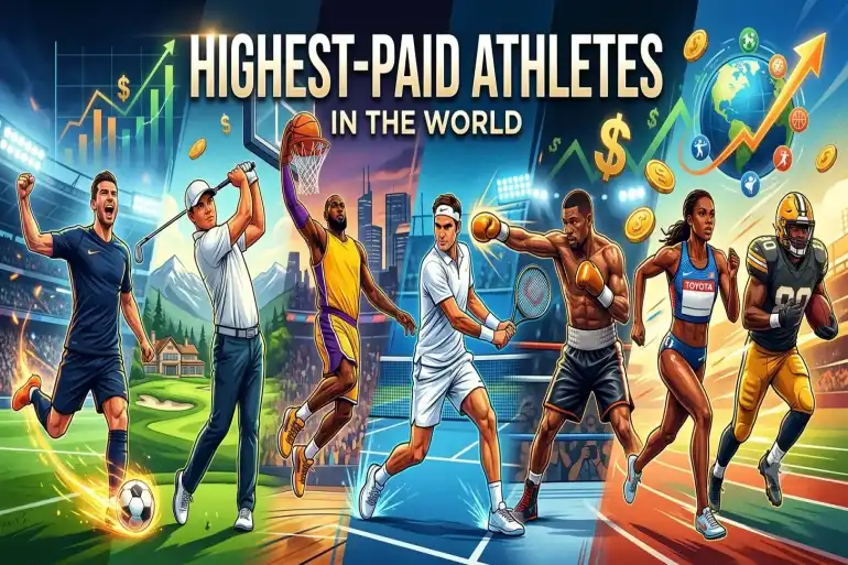 Highest-Paid Athletes in the World (Updated 2026) | Top 10 Richest Sports Stars