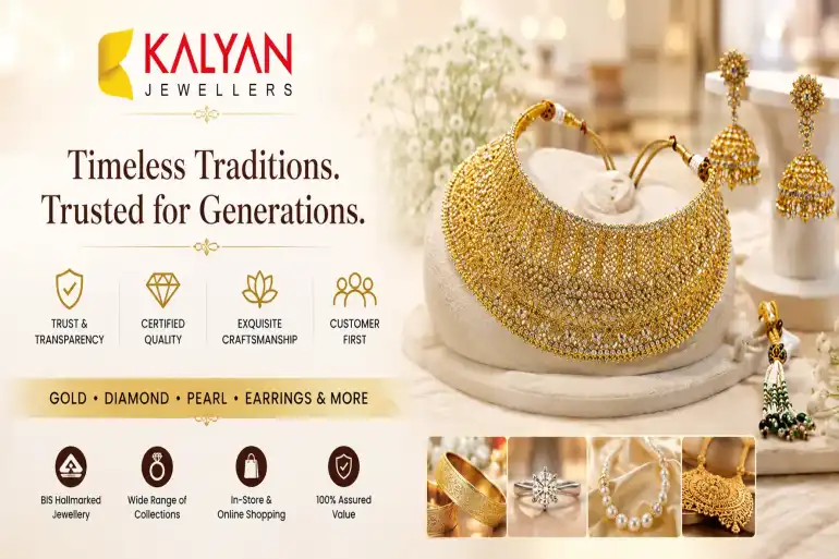 Kalyan Jewellers: Trusted Gold, Diamond, Pearl Jewellery & Earrings Collection