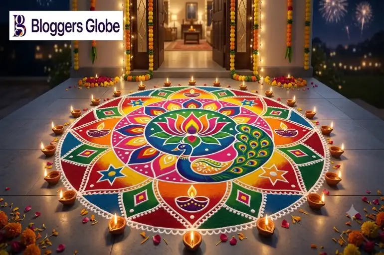 Diwali Rangoli Designs 2026: 10 Easy & Beautiful Rangoli Ideas